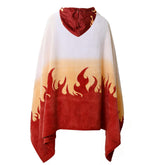 juejuezi hooded blanket front view showing full coverage and playful design benefit warmth