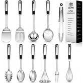 JULIPRO full 11-piece set front view showing polished finish and cohesion