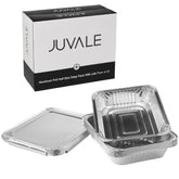 Juvale front packaging showing 20-pack 9x13 pans and lids for easy catering
