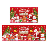 JWXCBIM front view of holiday rug set showing festive print and color