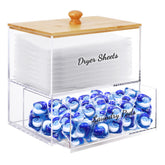 JYPS clear acrylic front view showing organized pods and quick access benefit