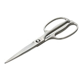 KAI shears front view showing solid forged stainless steel and durable design