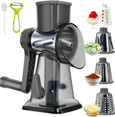 KalraMay front profile view showing compact grater and benefits of stable operation