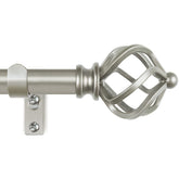 KAMANINA front view assembled rod showing full length and silver finish, adds polished window framing