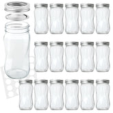 KAMOTA front view of 16-pack jars showing organized storage benefit