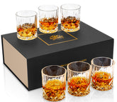 KANARS front packaging showing six glasses and gift box, premium gift-ready