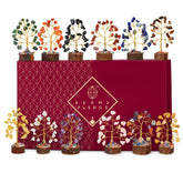 KARMAPLEDGE front view on wooden base showing compact decorative benefit
