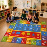 KC Cubs front packaging view showing educational rug benefits
