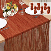 keepshowing front packaging showing six folded sage runners for quick setup