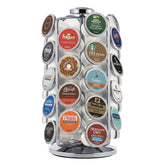 Keurig front view carousel showing organized pods and quick access