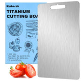 Kinborah front view showing full titanium board and practical handle, easy storage benefit