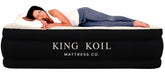 King Koil front view showing elevated mattress and true-bed feel