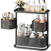 KINGRACK front view assembled showing neat countertop organization