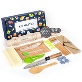 Kit Master front packaging showing complete sushi kit for easy home cooking