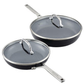 KitchenAid angled view of both pans showing full set benefit