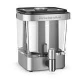 KitchenAid front view glass carafe showing sleek design and capacity benefit