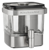 KitchenAid front view glass carafe shows sleek design and easy pour