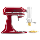 KitchenAid pasta press front packaging showing attachment and accessories for easy pasta making
