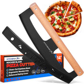 KitchenStar rocker front view showing full blade for precise slicing