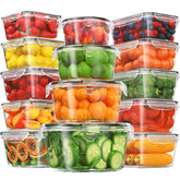 KITHELP front view showing full 28-piece set and packaging, saves kitchen space
