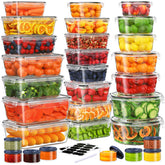 KITHELP front packaging showing complete 60-piece set and included labels for organized storage