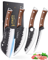 KITNATS knife set in gift box showing complete four-piece set and presentation benefit