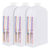 Kntiwiwo front view showing full-length cotton cover protects garments