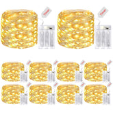 kolpop front packaging and strands showing warm white glow and pack count