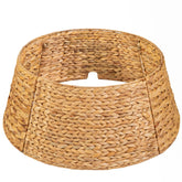 KOLWOVEN front view of tree collar showing neat base concealment and natural style