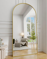 Koonmi arched front view showing full-length reflection and modern aesthetic benefit