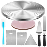 Kootek front packaging showing turntable and tools for stable decorating