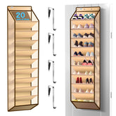 Kotkn front view of full hanging organizer showing high capacity and space-saving