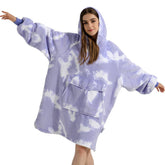 krifey front view hoodie showing oversized fit and cozy look