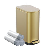 KSSKSS gold front view showing slim profile and neat styling benefit space saving