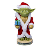 Joytoy Kurt Adler Yoda front view showing festive robe and clear character likeness for display