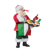 Kurt S. Adler front view showing Italian Santa and festive pose, adds holiday charm