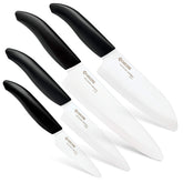 KYOCERA front packaging displaying the full 4-piece ceramic set and benefits