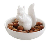 LA JOLIE MUSE front view of squirrel bowl showing whimsical shape and decorative appeal