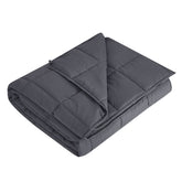 L'AGRATY front view of 40x60 7lb blanket showing neat finish and portability