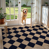 Lahome Colette front view showing checkerboard pattern and curb appeal