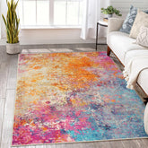 Lahome front view showing abstract color and layout, enhances living room style