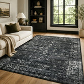 Lahome Margot front view showing vintage black pattern and warm tone
