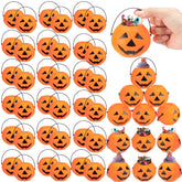 Lallisa front view of boxed 50 pumpkin buckets showing quantity and packaging benefit