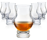 Lamarada clear front packaging showing the six glasses and gift box benefits