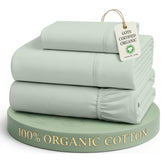 LANE LINEN front packaging showing cool blue set and neat presentation