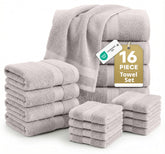 LANE LINEN full 16-piece set arranged showing color and coverage benefit