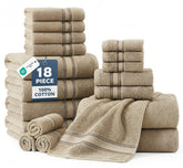 LANE LINEN front packaging showing full 18-piece set and neat presentation