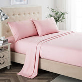 Lanest Housing full set front view showing neat pink bedding and modern look benefit