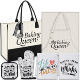 Langyiwee front view of full baking gift set showing all pieces and gift-ready appeal