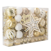 LARAINE front packaging showing full 88-piece gold ornament set for easy gifting